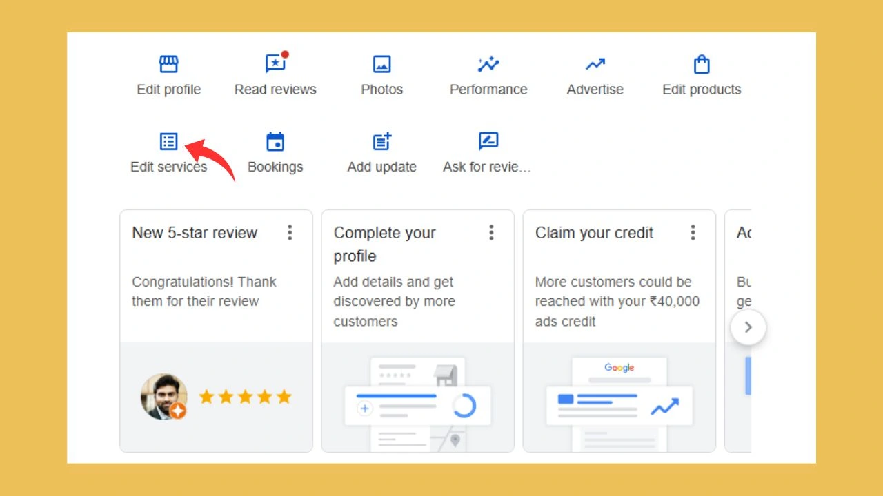 How To List Services In Google My Business Products?