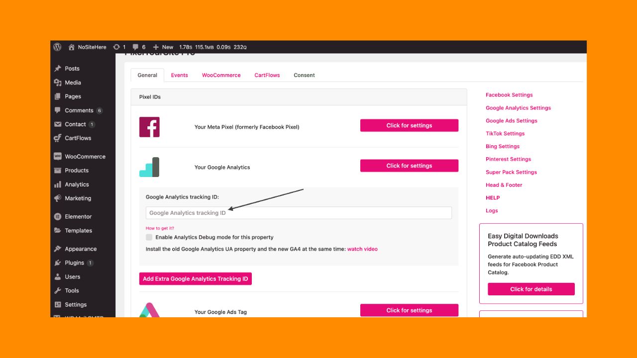 How to download the Google Analytics code​?
